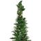 6ft. Pre-Lit Slim Green Holly Leaf Pop-Up Artificial Christmas Tree with Clear Lights
